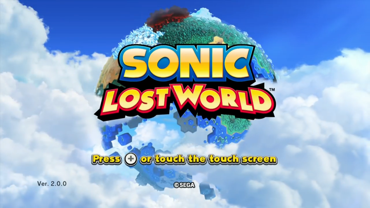 Sonic Lost World screenshot 3 for Wii U